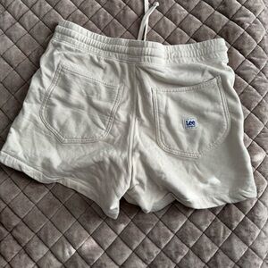 Lee Women's Athletic Cream Shorts
